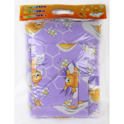 Бебешко спално бельо 100% ПАМУК Мече 